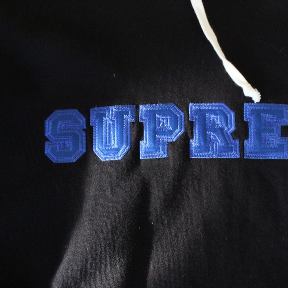 Supreme hooded crewneck sweatshirt - Picture 2 of 8